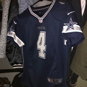 Nike On Field Cowboys Jersey Prescott #4